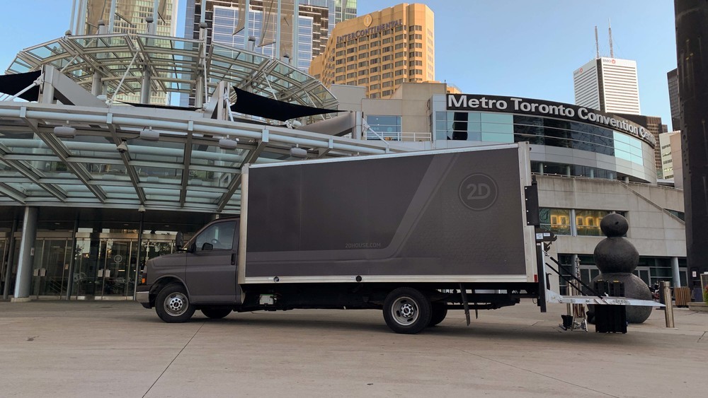 Cube truck lighting package toronto rentals 3